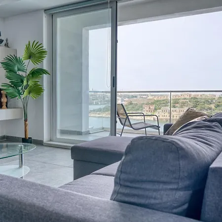 アパート Seaview Apartment, 49 Tigne Mansions 8 スリーマ