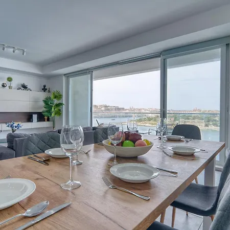Seaview Apartment, 49 Tigne Mansions 8 * スリーマ